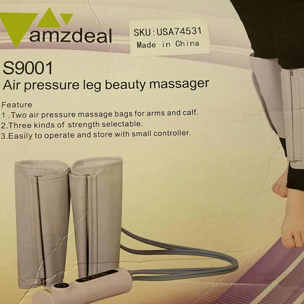 Air Pressure Compression Leg Massager Wraps